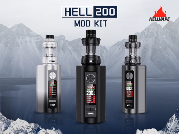 Hell200 Mod Kit Ultralight and powerful mod kit by Hellvape