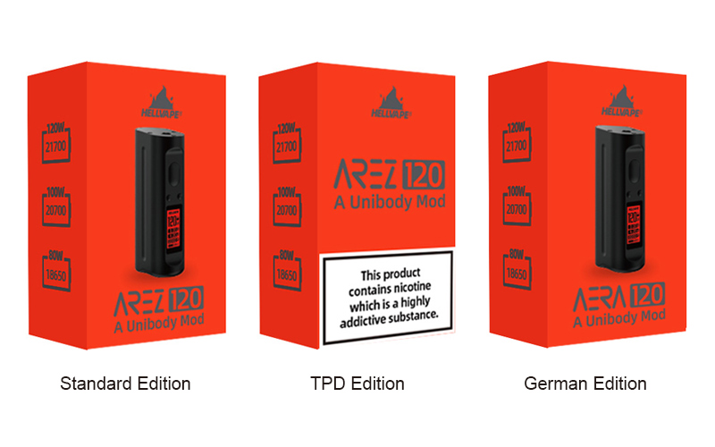 Arez 120 Mod - package