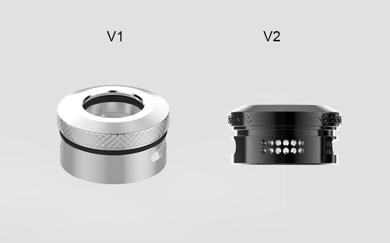 Dead Rabbit RDA V1 VS V2 - Top Cap