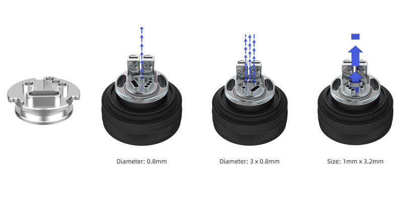 Hellvape VERTEX MTL RTA - 3-in-1 turntable